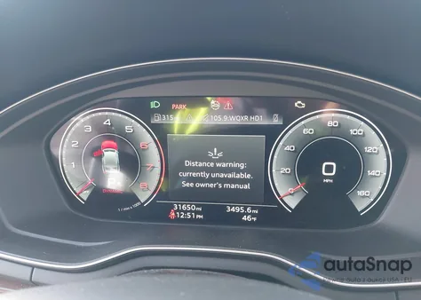 2021 Audi A5 Sportback Premium Plus 40 Tfsi Quattro S Tronic z USA, uszkodzony, nr VIN WAUCBCF57MA041444